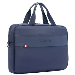 TOMMY HILFIGER Paddock Navy Polyester Laptop Messenger Bag image 2