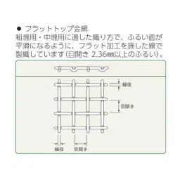 AS ONE Round Sieve Φ200×45 mm Silver, 5-5392-54-picture-17