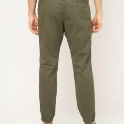 GAP Green Regular Fit Solid Joggers image 2