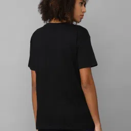 Allen Solly Black Cotton Printed T-Shirt image 2