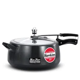 Hawkins Contura XT Black Aluminium Hard Anodised Inner Lid Pressure Cooker-image-1