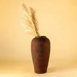 Whispering Homes Brown Rustique Terracotta Vase - Medium image 3