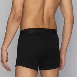 XYXX Charcoal & Black Cotton Trunks - Pack of 2 image 2