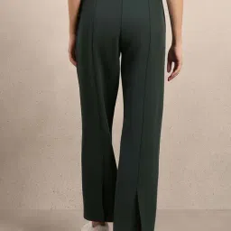 Vero Moda Darkest Spruce Straight Fit Trousers image 2