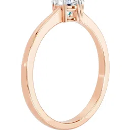 Sparkles Lab Grown Diamond 14k (585) Rose Gold Ring for Women image 2
