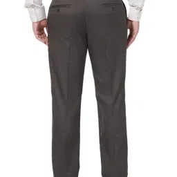 Park Avenue Green Regular Fit Trousers image 2