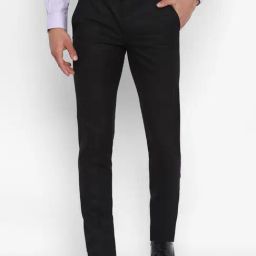 Turtle Black Slim Fit Trousers-picture-15