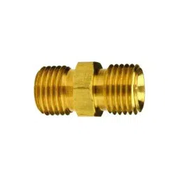 Merababa Brass 6.35 mm (1/4") x 6.35 mm (1/4") BSP Union Nipple for Compression/Brass Tube Fitting (Pack of 5)-picture-41