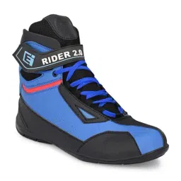 Eego Italy Men's Blue Biker Boots image 3