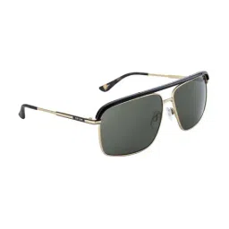 Opium Green UV Protection Rectangular Sunglasses for men image 2