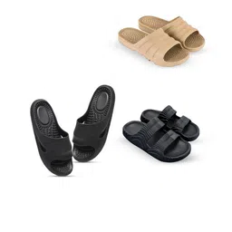 Feel alive Set Of 4 Ultra-Comfortable Lightweight Thong Flip-Flops-picture-27