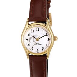 CASIO Women Embellished Dial & Leather Straps Analogue Watch A2269-picture-45