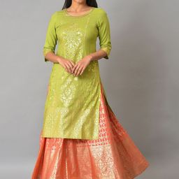 AURELIA Women Paisley Printed Kurta-image-42