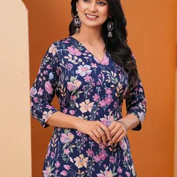 DIZON Women Printed Kurta Set image 3