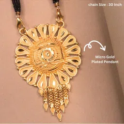 Jewelry Miguel Women Gold-Plated Mangalsutra image 2