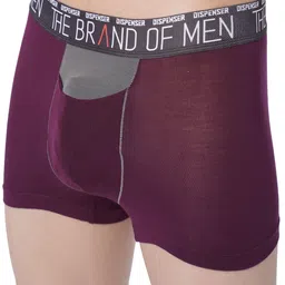 DISPENSER Men Mid-Rise Trunks S4-Trunk-Wine-3Xl image 3