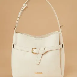 Code by Lifestyle Off White Handbag image 3