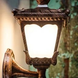 Fos Lighting Copper Aluminum Casted Antique Finish Outdoor Wall Light (Bulb not included) - Set of 1-picture-31