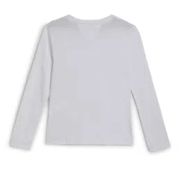 Tommy Hilfiger Kids White Logo Regular Fit T-Shirt image 2