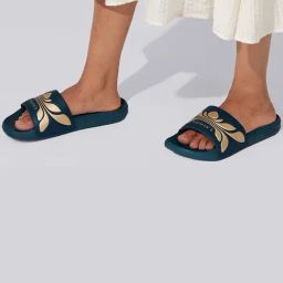 Neemans Women's Green Slides-picture-5