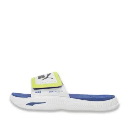 Puma Men's Softride Pro 24 White Slides image 2