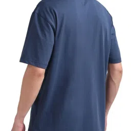 Tommy Hilfiger Blue Regular Fit Embroidered T-Shirt image 2