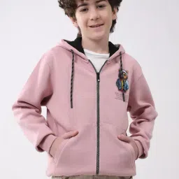 Monte Carlo Boys Coral Graphic Hooded Sweatshirt-picture-17