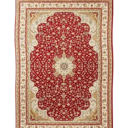 Obsessions Red Anti-Static Machine Made Classical Carpet - Medium image 2