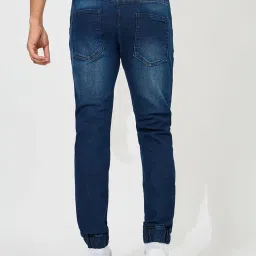 Styli Dark Blue Slim Fit Lightly Washed Jogger Jeans image 2