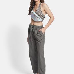 METTLE Women Regular Fit Mid Rise Cotton Track Pants-picture-28