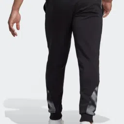 Adidas Black Regular Fit Camouflage Sports Joggers image 2