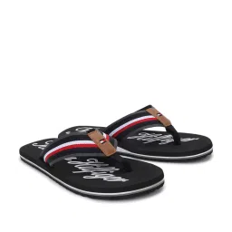 Tommy Hilfiger Men's Black Flip Flops image 2