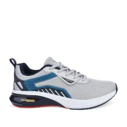 Campus Kids MIMIC JR Grey & Teal Blue Running Shoes-picture-26