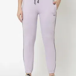 Club York Purple Mid Rise Joggers-image-91