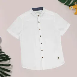Pantaloons Junior Boys Bright White Shirt-image-28