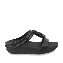 FitFlop Women's Black Casual Wedges-picture-21