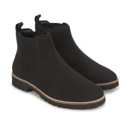 Yoho Women's Black Chelsea Boots image 2