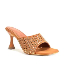 Scentra Women's Brown Casual Sandals-image-1