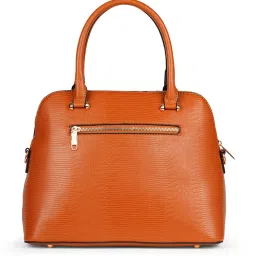 Lavie Liz Valle Dome Tan Textured Medium Satchel Handbag image 2