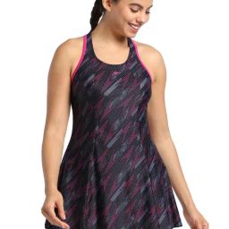 Speedo Black Printed Swimwear-picture-5