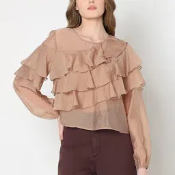Vero Moda Light Brown Top-image-54