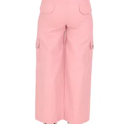 Cutecumber Kids Pink Solid Pants image 2