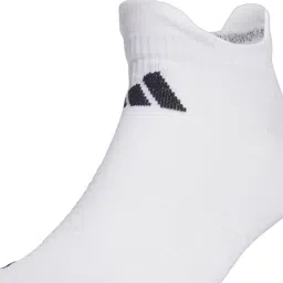 Adidas PERF D4S LOW 1P White Solid Socks image 2