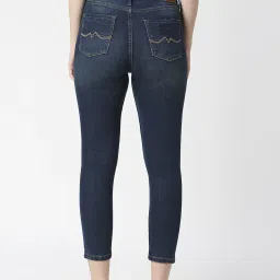 Pepe Jeans Blue Cotton High Rise Jeans image 2