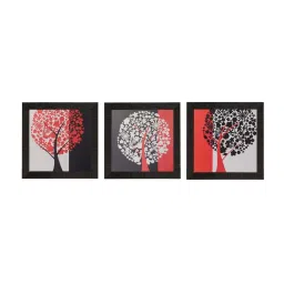 eCraftIndia Set of 3 Tree View Satin Matt Texture UV Art Painting image 2