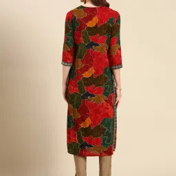 showoffff SHOWOFF Multicolor Cotton Printed Kurta image 2