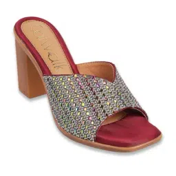 Catwalk Women's Red Casual Sandals-picture-38