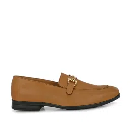 Clog London Men's Tan Formal Loafers image 2