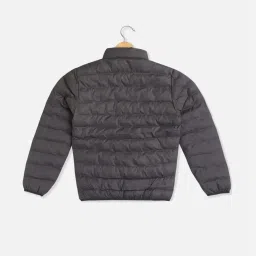 Allen Solly Boys Grey Solid Full Sleeves Jacket image 2