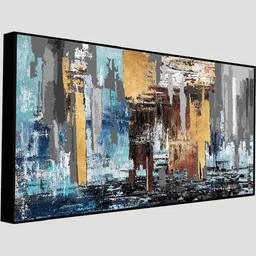 DEKORSTATION Multicoloured 1 Piece Canvas Wall Paintings image 5